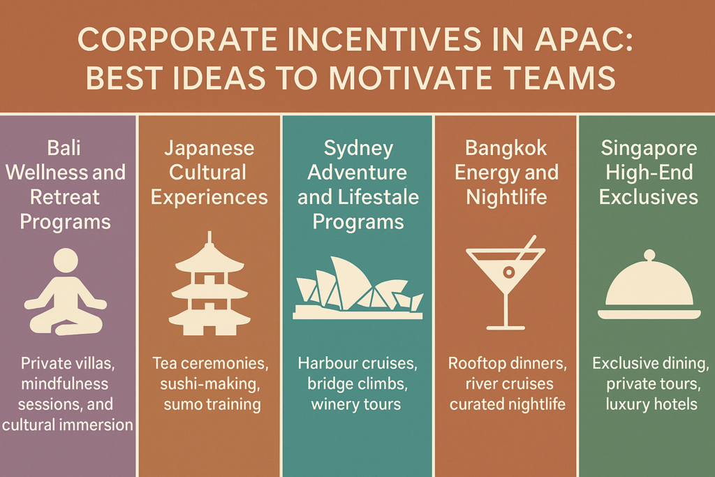 Corporate Incentives in APAC: Best Ideas to Motivate Teams